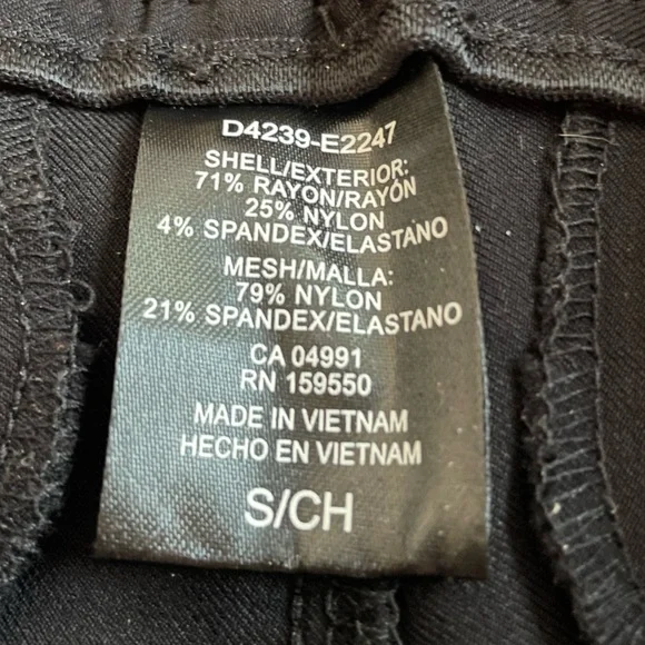 Hillary Radley Slim Black Pants - Picture 5 of 6